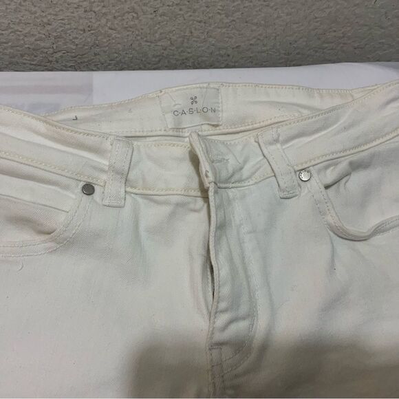 Calson Denim Boyfriend Cuff Shorts  stretch Size 30 - Picture 6 of 9